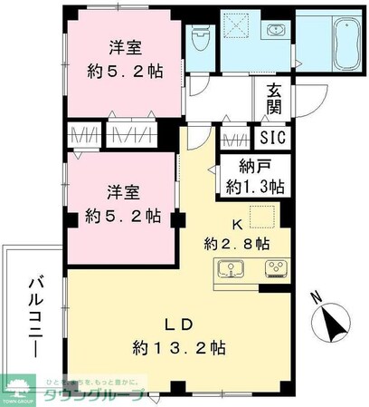 RAMO等々力(Nearly ZEH)の物件間取画像